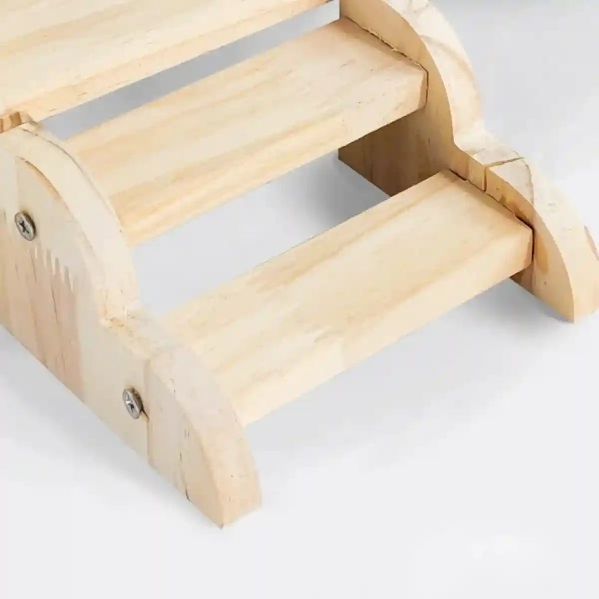 Solid Wood Rabbit Bed with Ladder Durable & Stylish Design