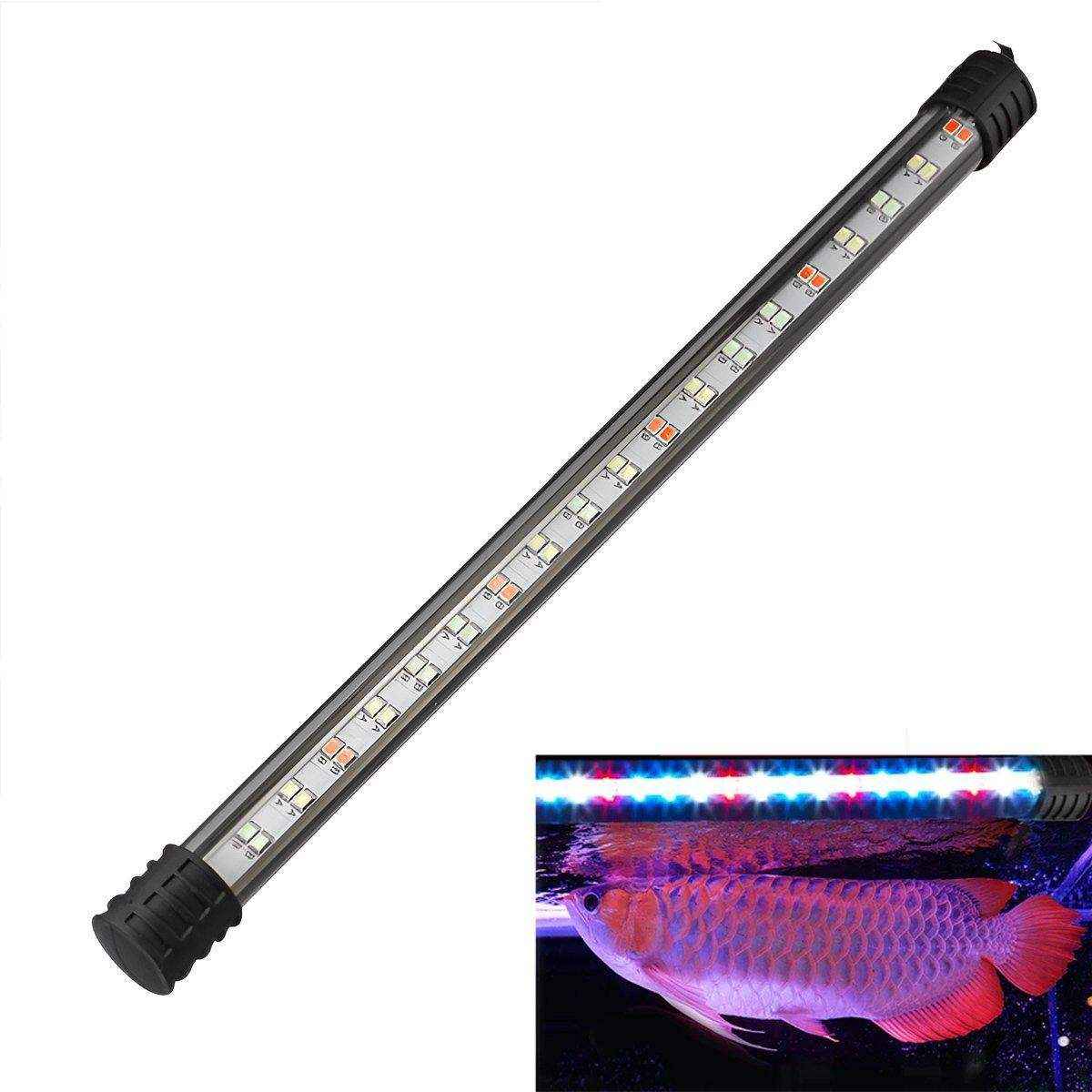 LED Aquarium Light Adjustable Fish Tank Lighting with 3 Modes