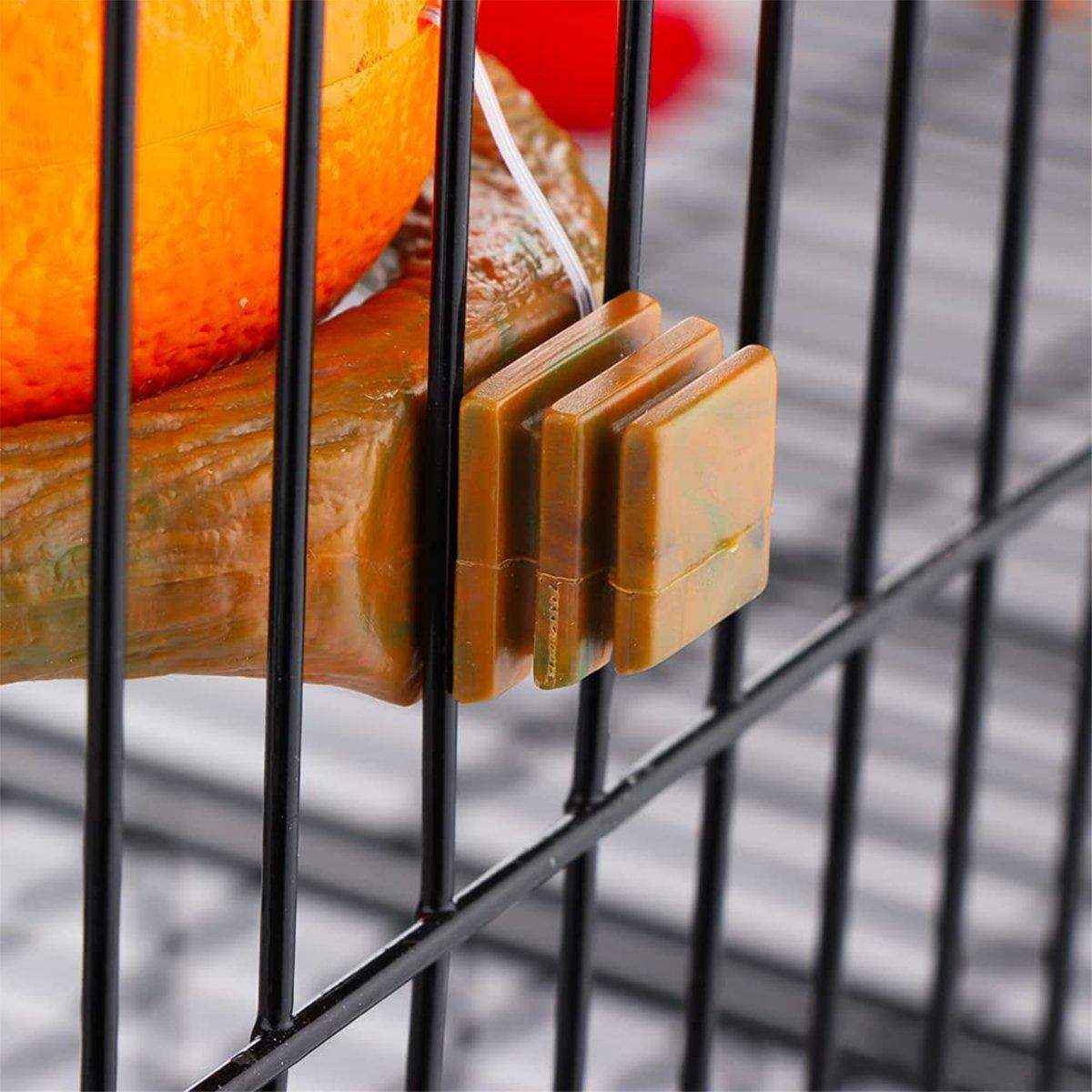 Bird Feeding Bowl Parrot Water Feeder Food Feeding Container