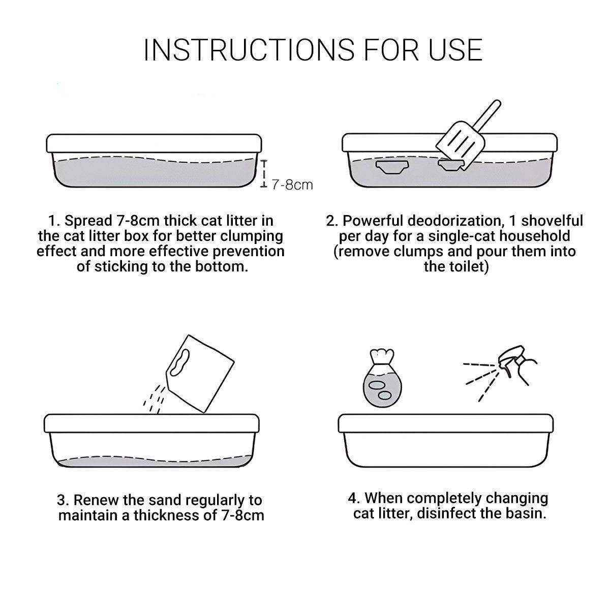 Z3 Mixed Deodorant Cat Litter Dust-free Toil Bentonite&Tofu Cat Litter