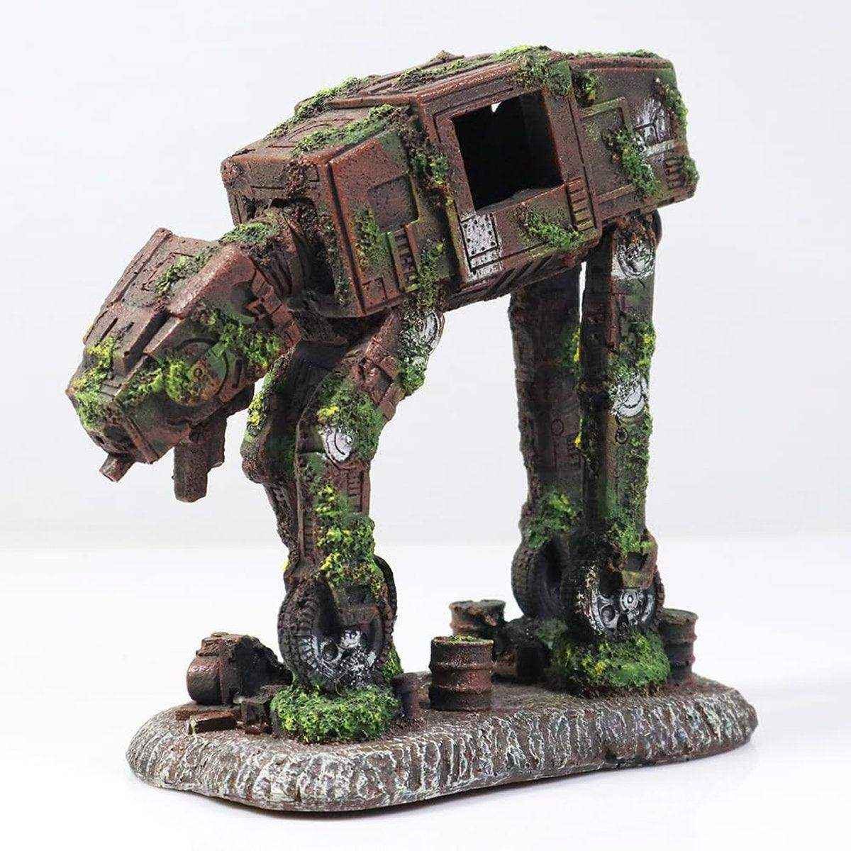 Transformers Robot Dog Aquarium Ornament