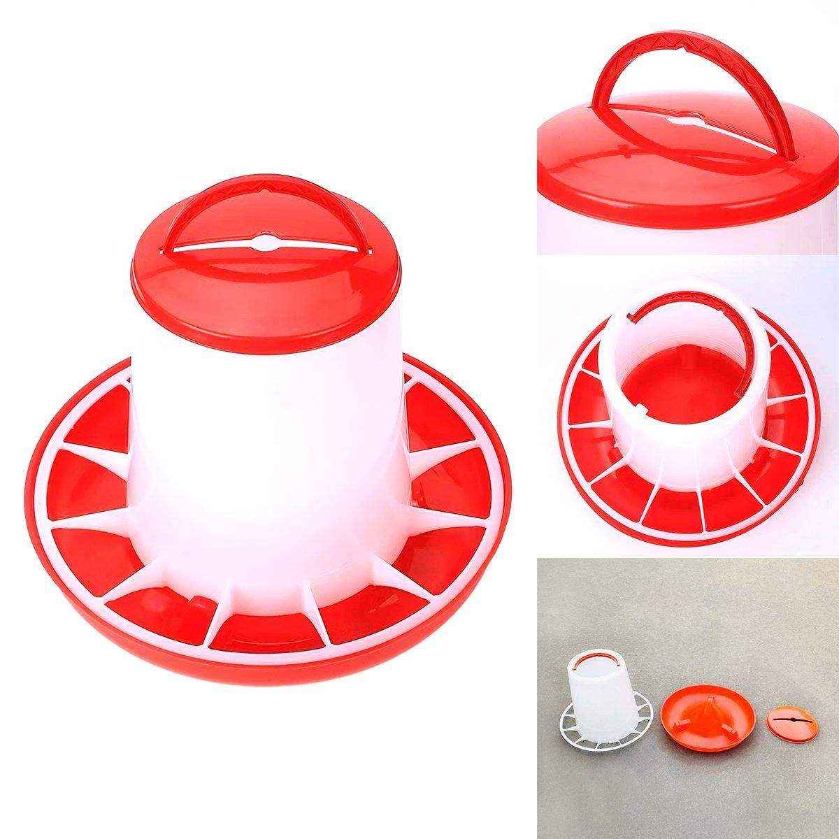 Efficient Poultry Feeding Set with Automatic Chicken Feeder & Drinker
