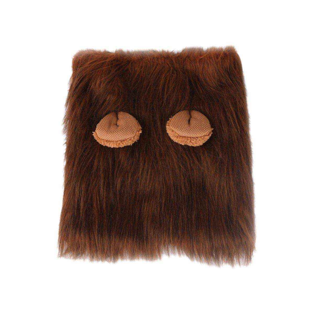 Lion Costume Mane Wig Large Dog Fancy Dress Up Party for Pet Halloween Clothes