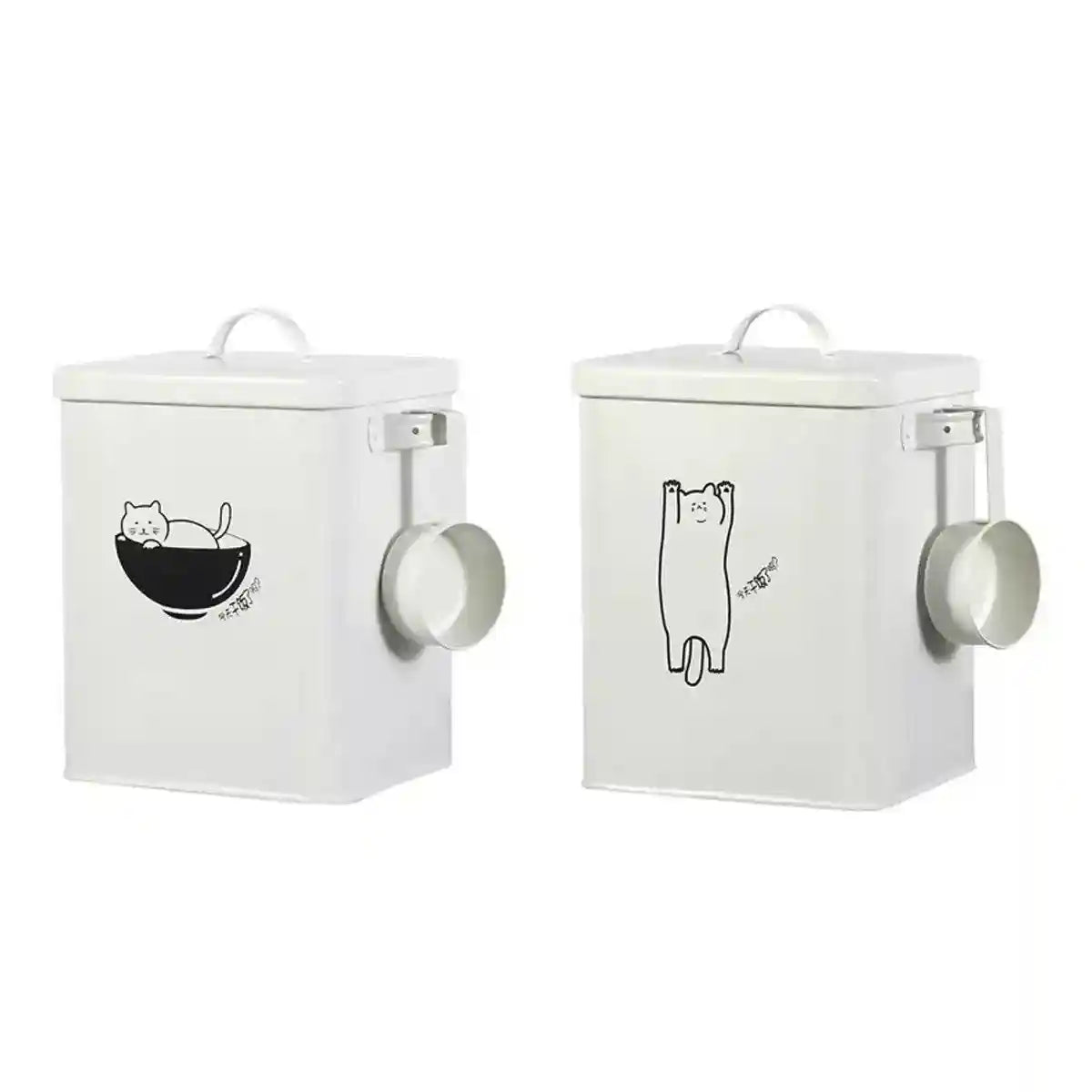 Pet Food Storage Container with Measuring Scoop 6L