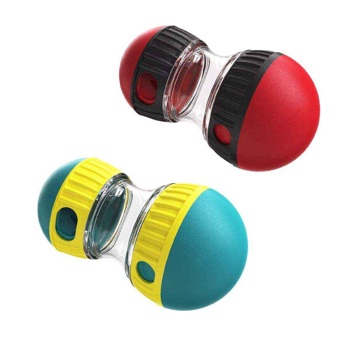 Slow Feeder Dog Toy Rolling Food Ball Funnel Pet Training Interactive Treat Toy