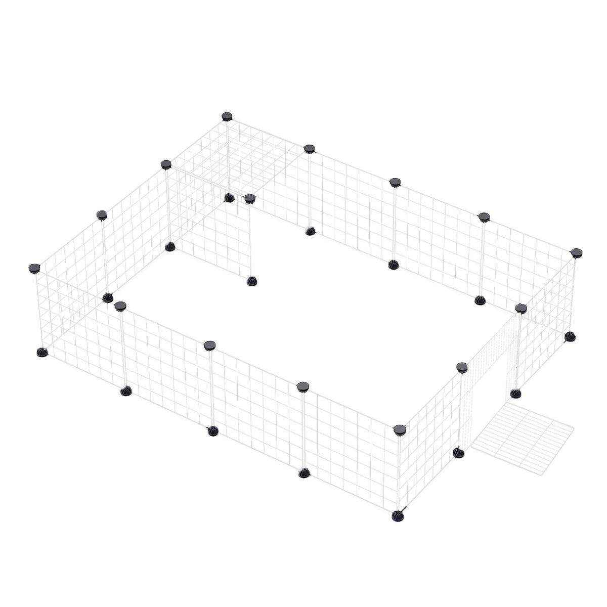 Versatile Metal Wire Yard Fence for Small Animals