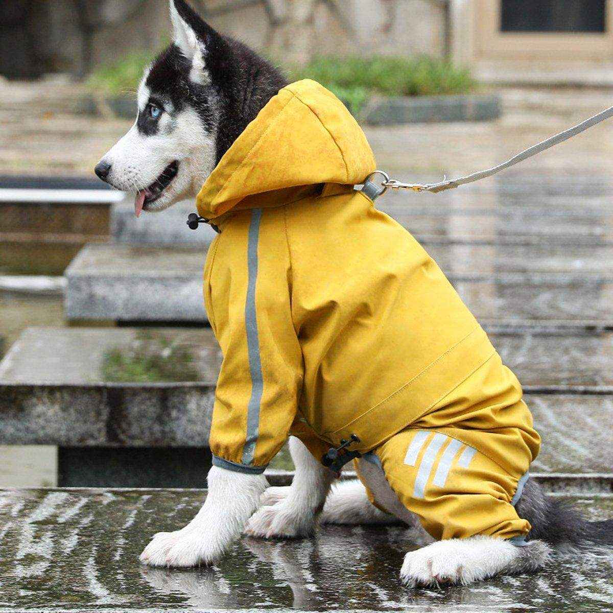 Waterproof Dog Raincoat for Small Medium Dogs