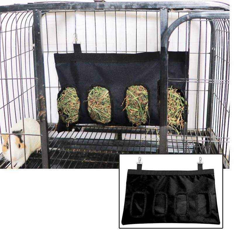 Efficient Rabbit Hay Feeder Bag for Tidy Feeding