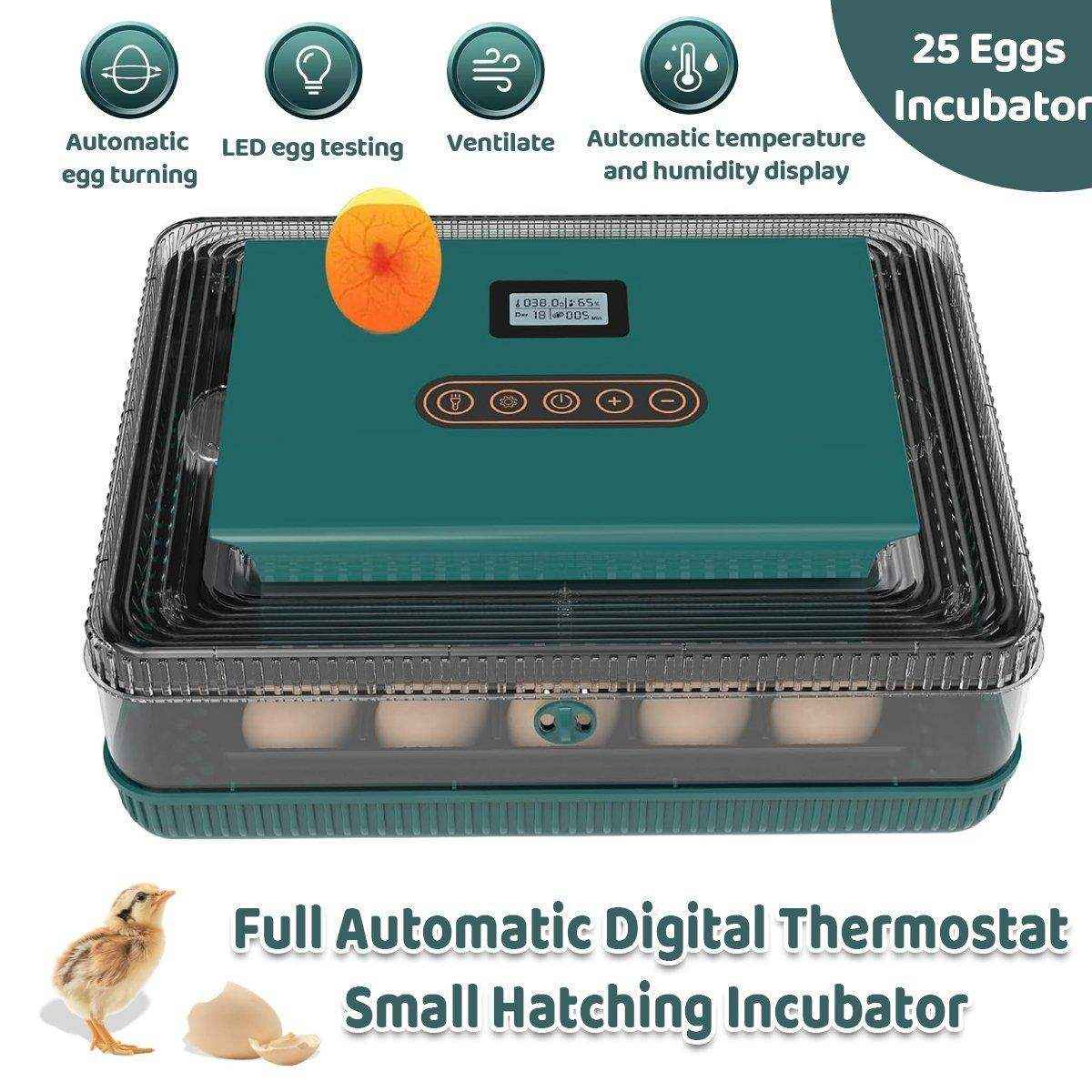 Fully Automatic Chicken Incubator with LED Display