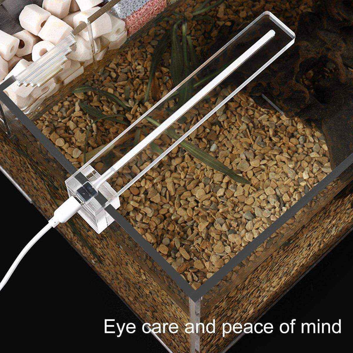 Simple Fish Tank Lamp Led Clip Lamp Small Acrylic Usb1w Energy-saving Lighting Splash-proof Water Highlight Aquarium Lamps