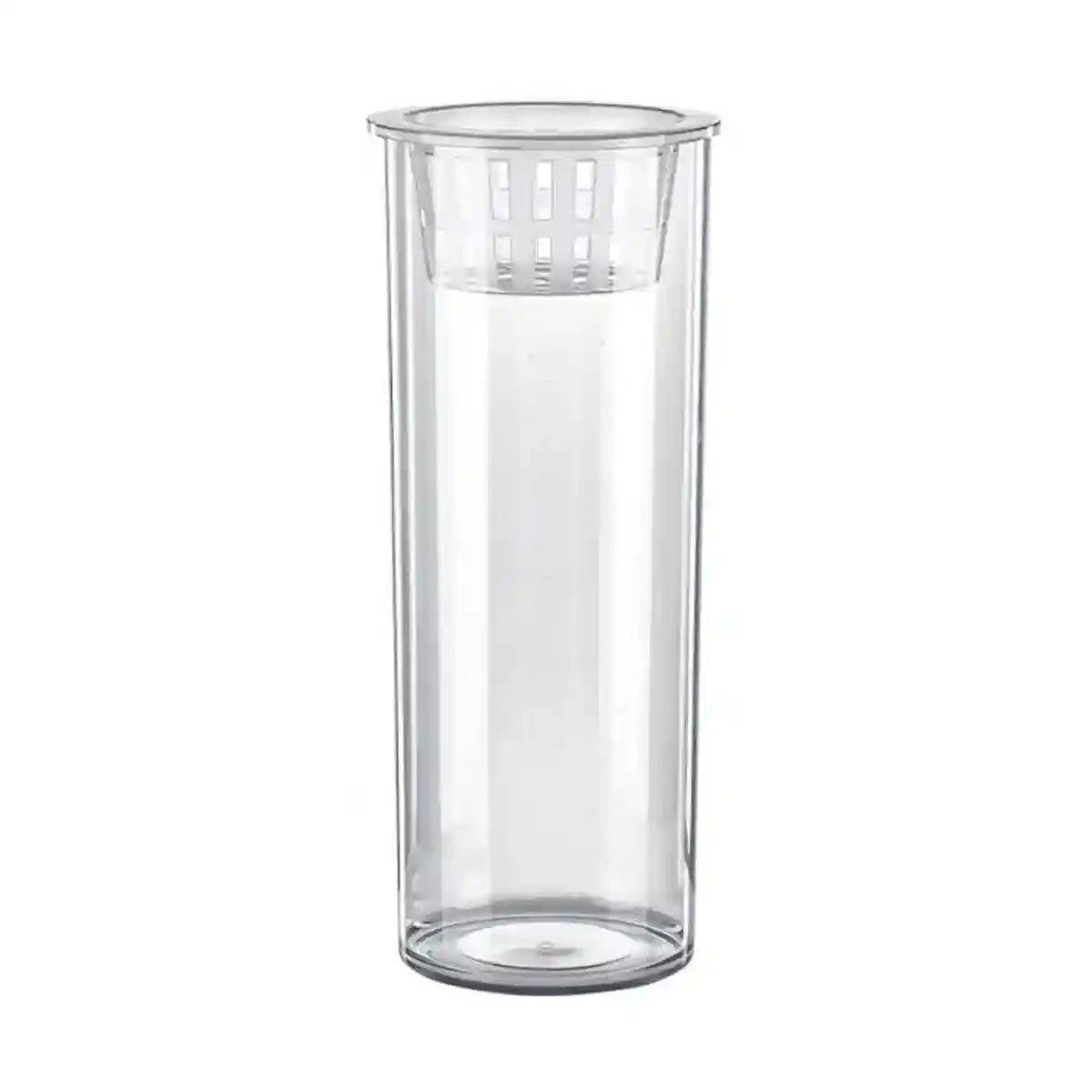 Modern Hydroponic Fish Tank with Cylindrical Design