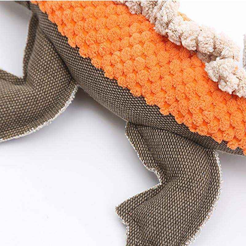 Interactive Plush Animal-Shaped Toy Durable Pet Chew and Play Supplies for Dogs