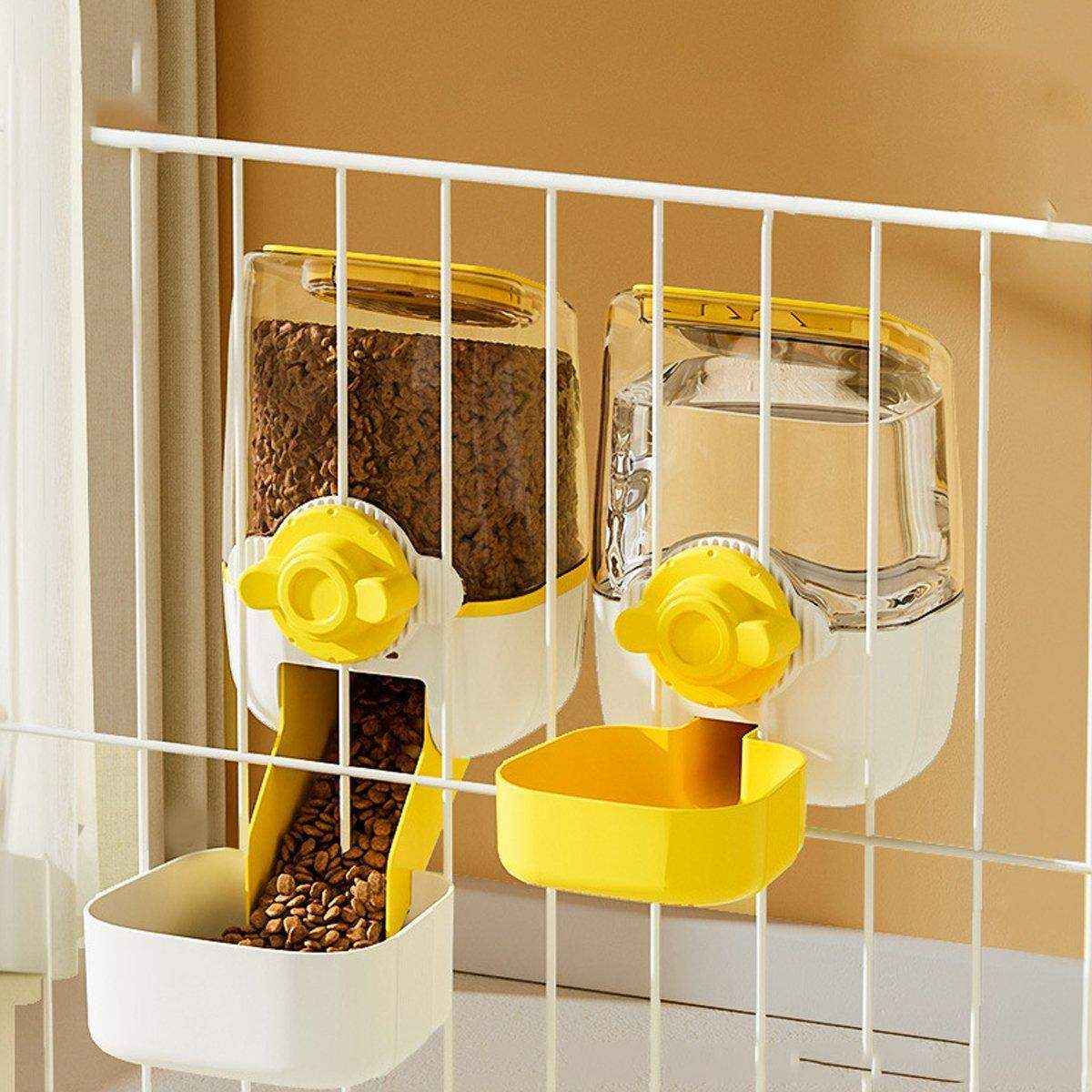 Automatic Pet Hanging Water and Food Feeder | Convenient & Durable