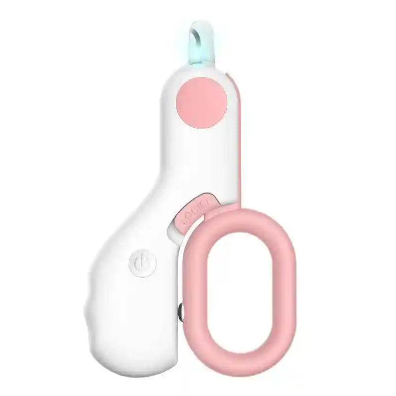 LED Pet Nail Clippers with Light - Safe & Precise Dog and Cat Clippers
