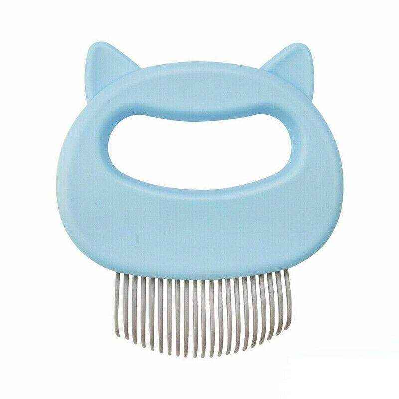 1-3xRelaxing Cat Comb Massager Pet Grooming Brush Dog Hair Removal