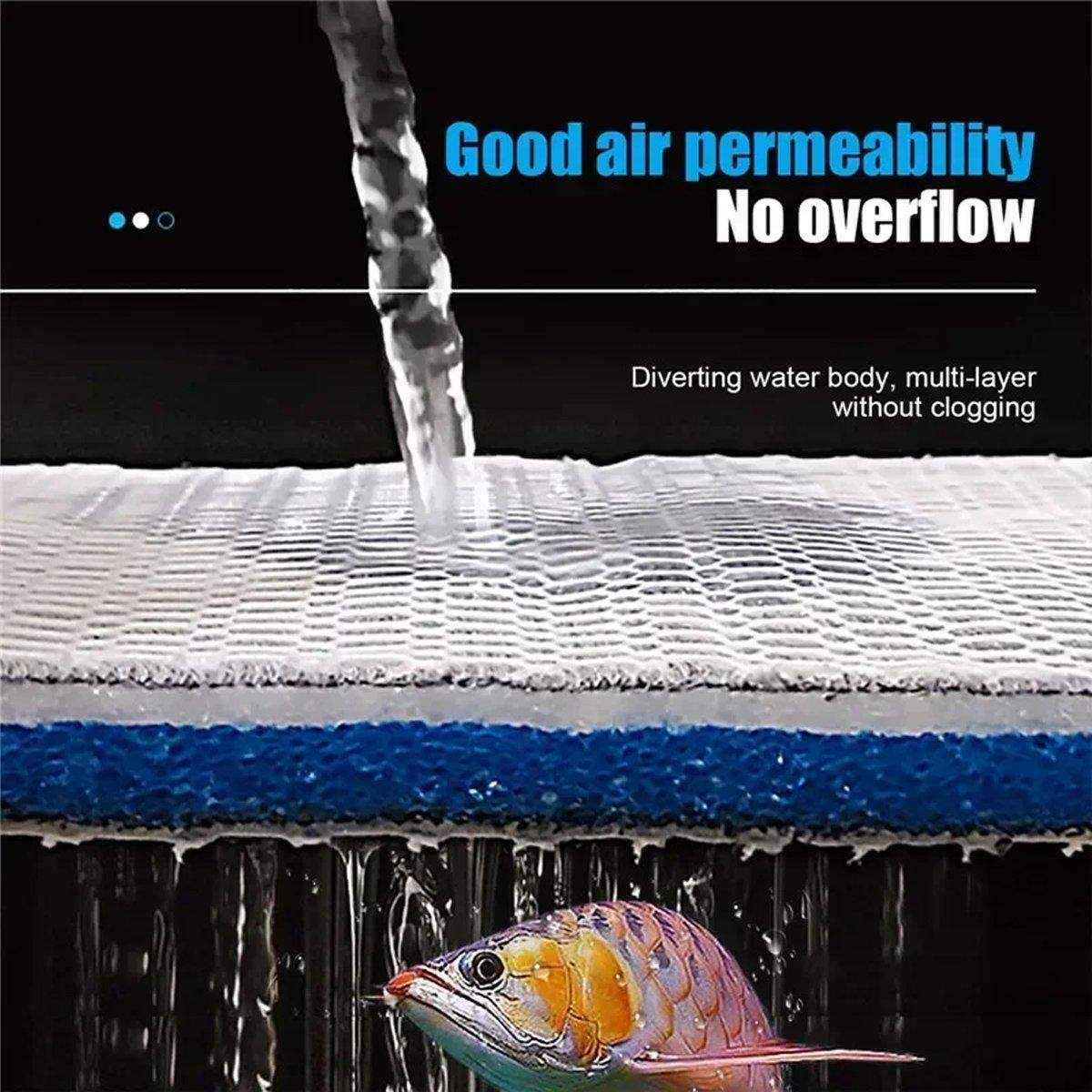 High-Performance Aquarium Filter Cotton 8D Multi-Layer Sponge Filter Pad