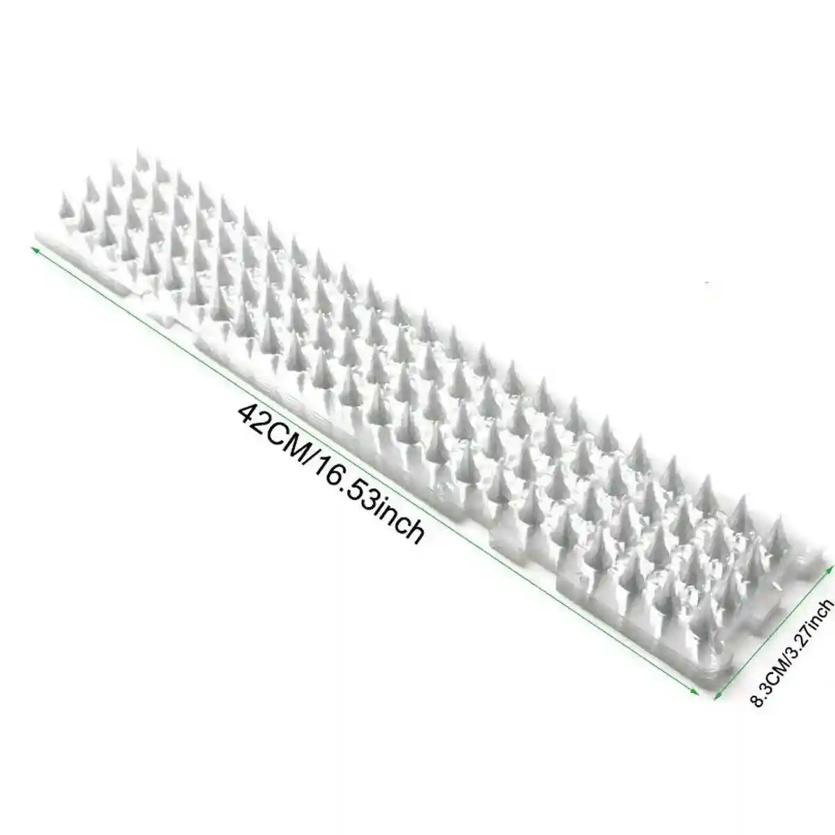 Transparent Bird Spikes Durable & Weatherproof Pest Deterrent for Outdoor Use