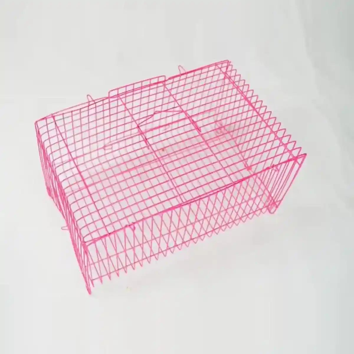 Wire Frame Small Pet Transport Cages Set Durable and Foldable 10 Pack