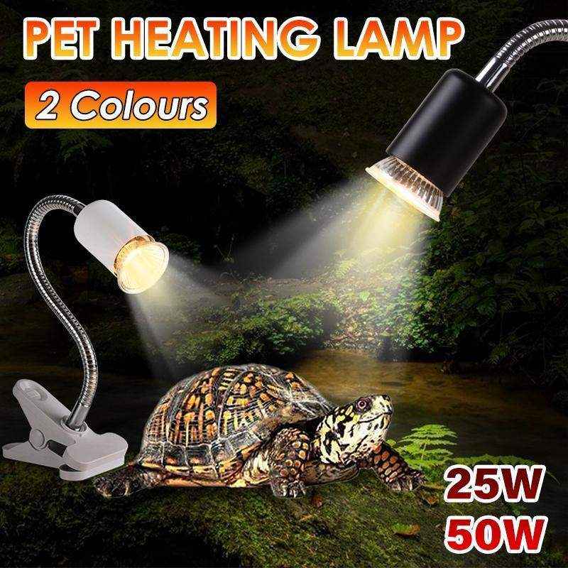 UVB UVA Reptile Heat Lamp with Adjustable Holder - Optimal Habitat ...
