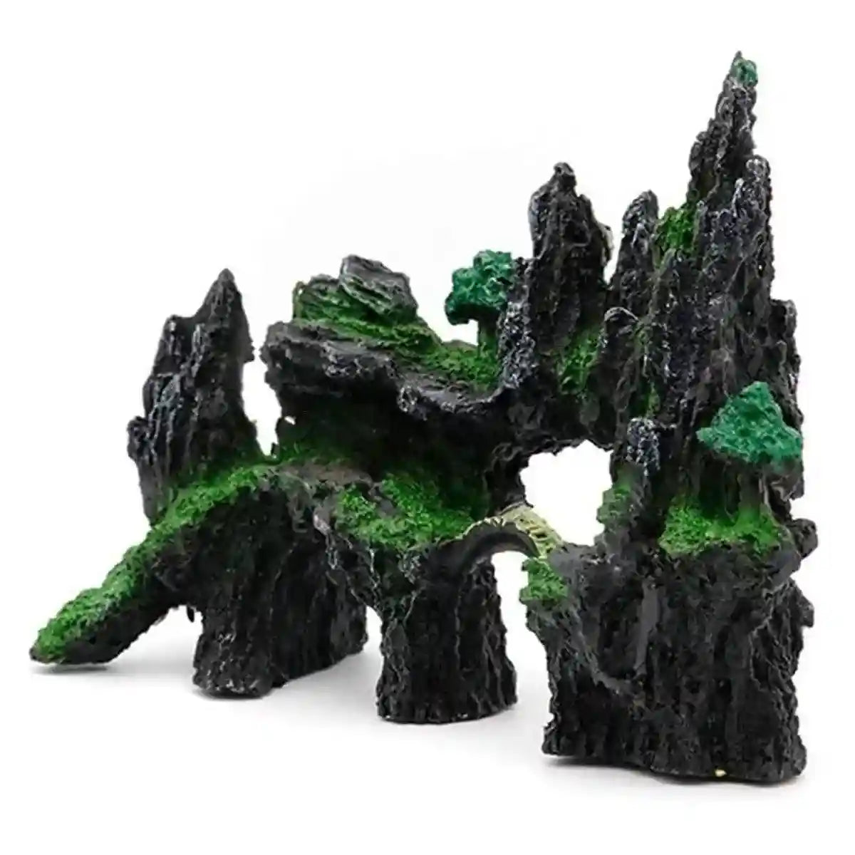 Aquarium Mountain Decoration Realistic Resin Fish Tank Ornament