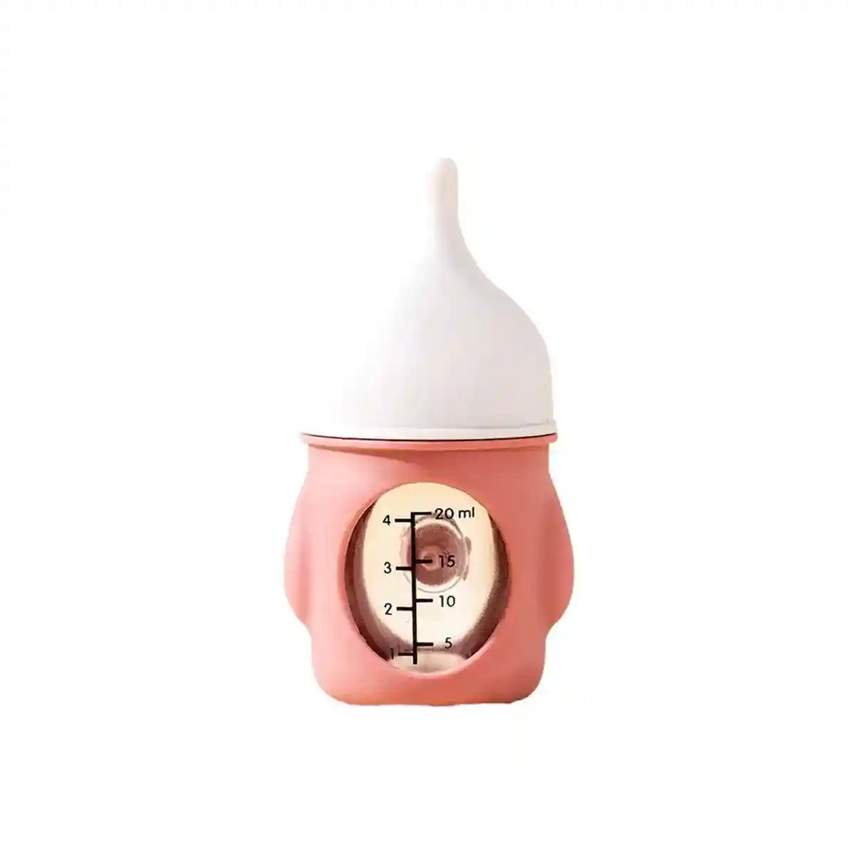 Anti-choking Newborn Puppy Kitten Silicone Bottle Visual Scale