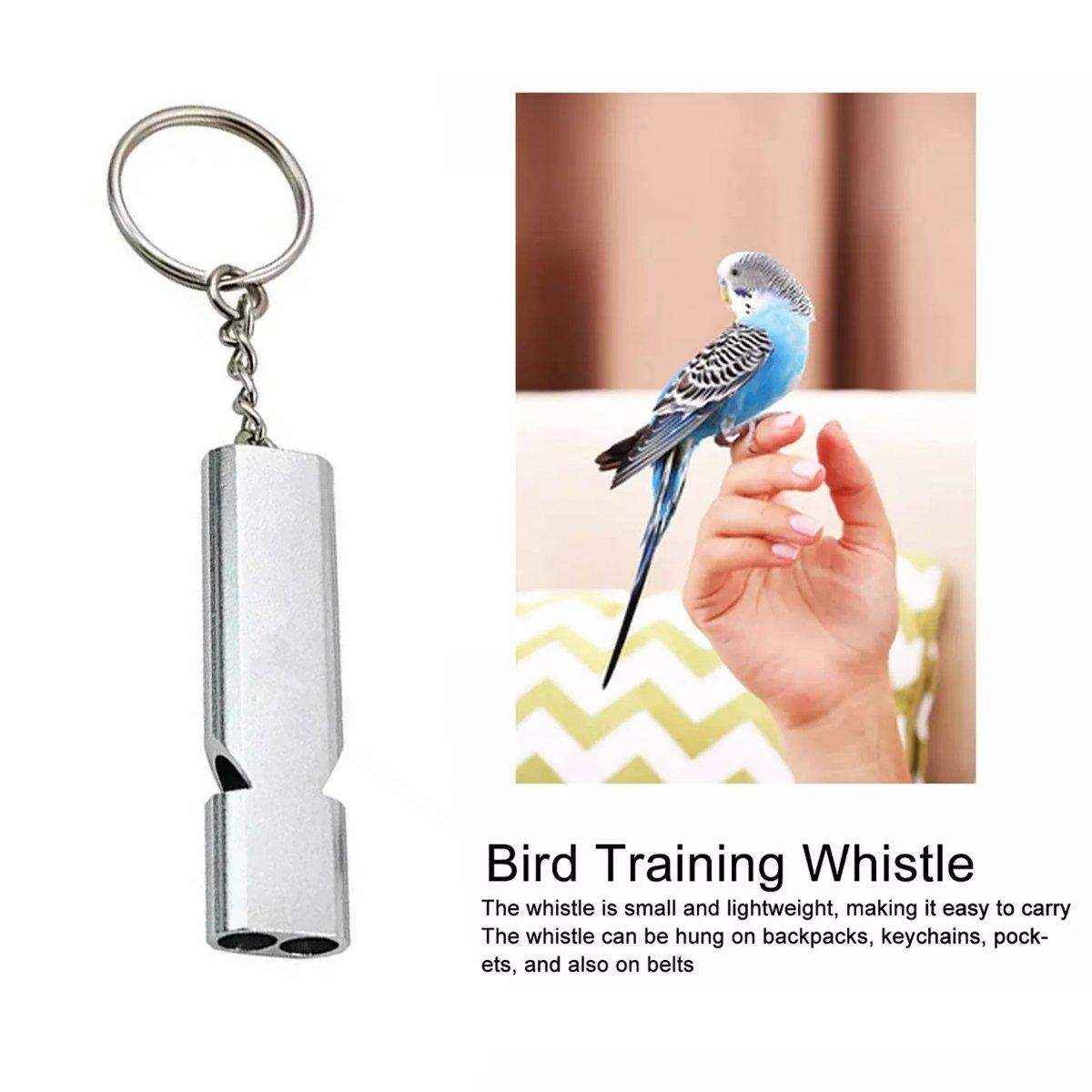 Bird Training Whistle Pet Bird Equipment Tease Lead Whistle for Pet Birds Parrot
