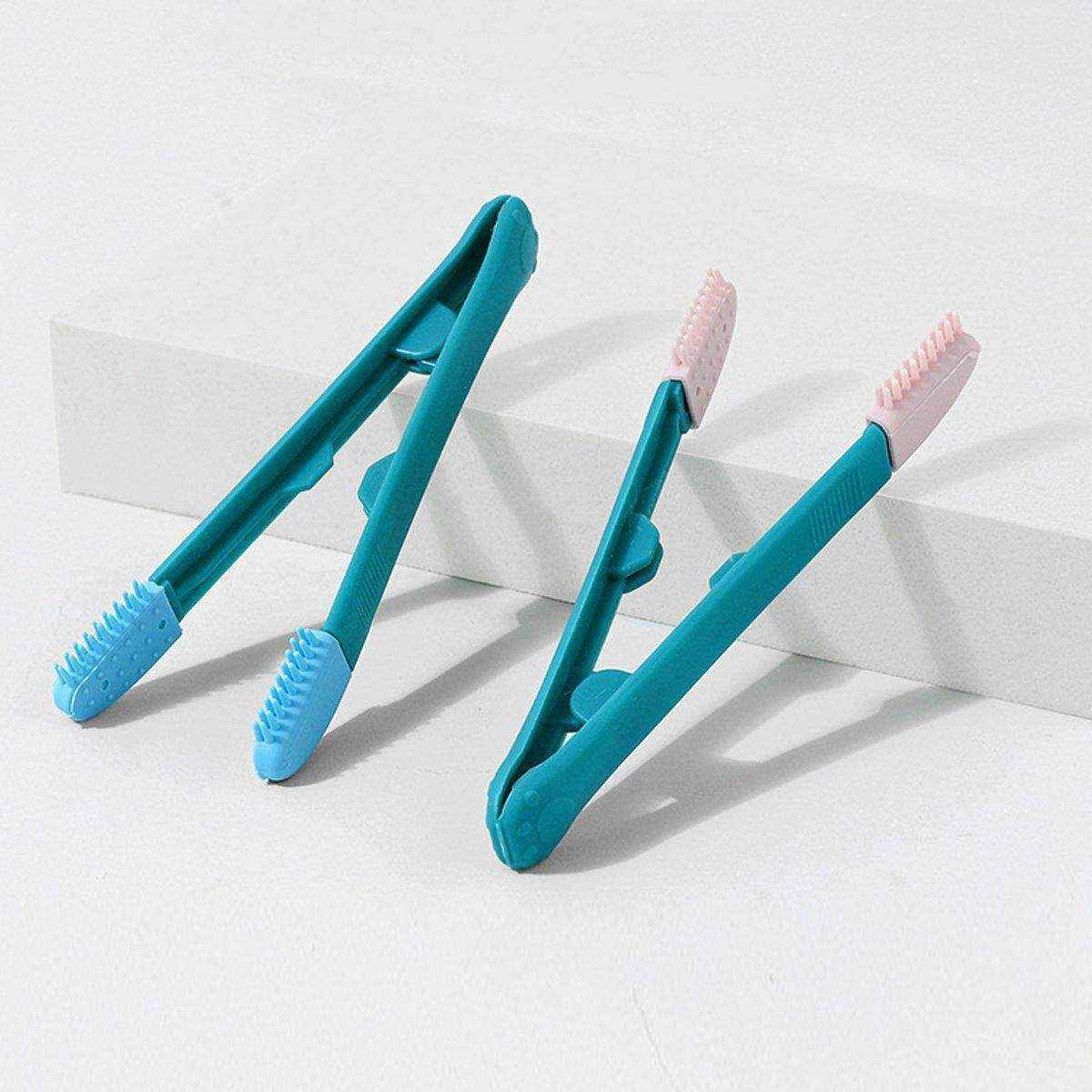 Tear Stain Remover Silicone Pet Eye Brush Grooming Tool for Cats Dogs Cleaning