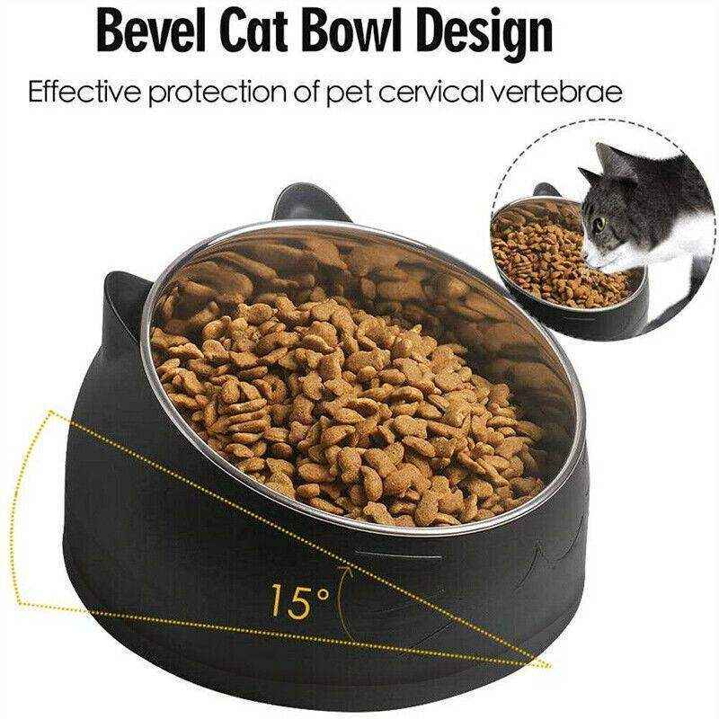 Non-slip Stainless Steel Cat Bowls 7 Colours