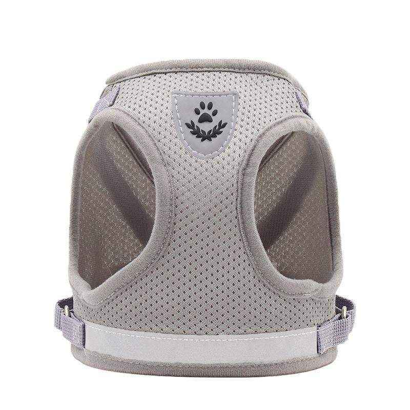 Reflective Dog Cat Pet Harness Leash Puppy Soft Adjustable Vest Mesh Clothes