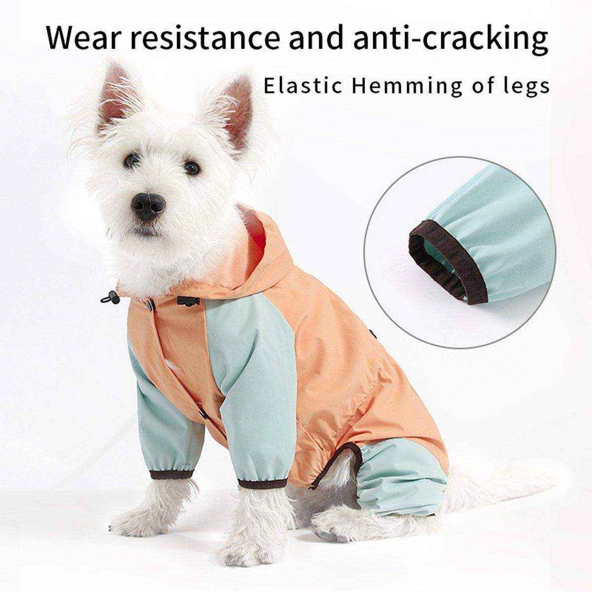 Waterproof Dog Raincoat for Small Medium Large Dogs Pet Rain Coat