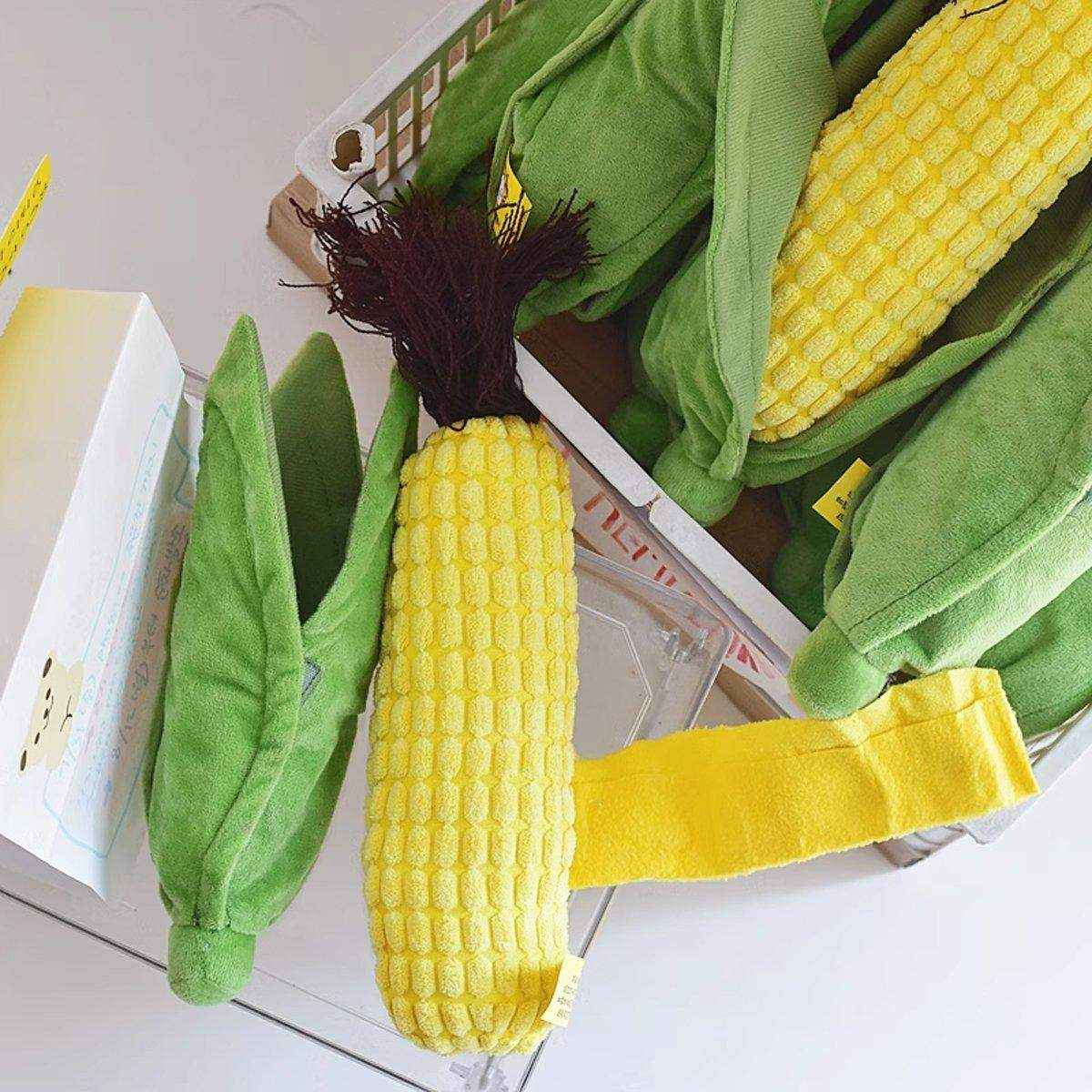 Yellow & Green Corn Puppy Chew Toy Dog Toy