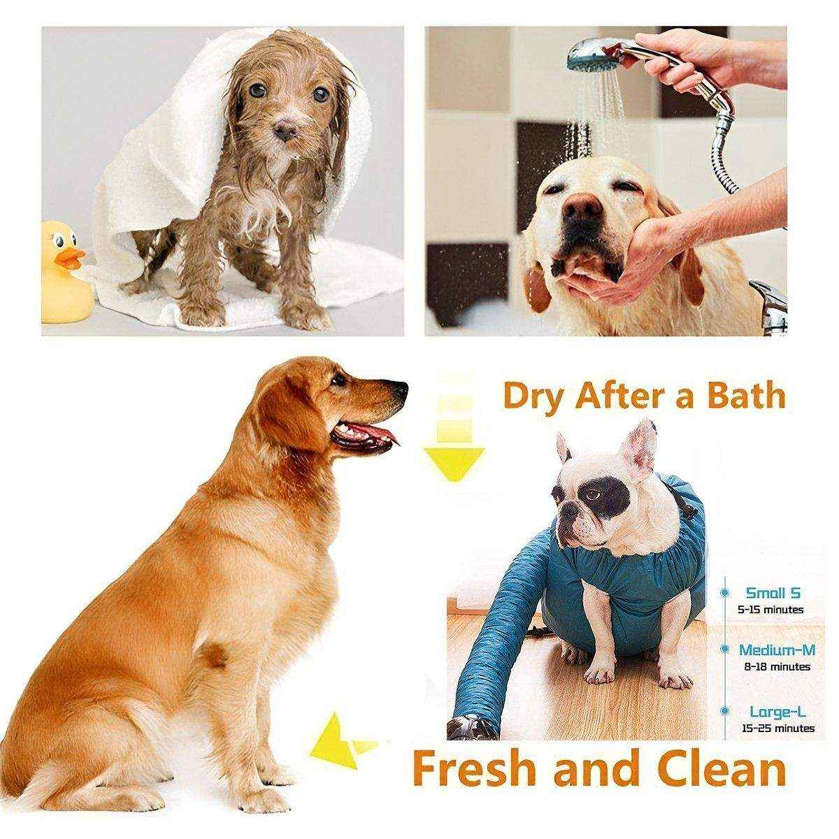 Pet Dog Cat Grooming Drying Bag