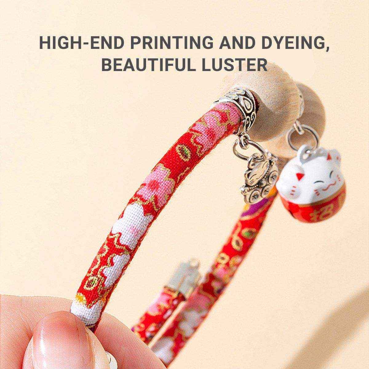 Pet Bell Necklace Designer Cat Flea Collar Dog Insect Repellent
