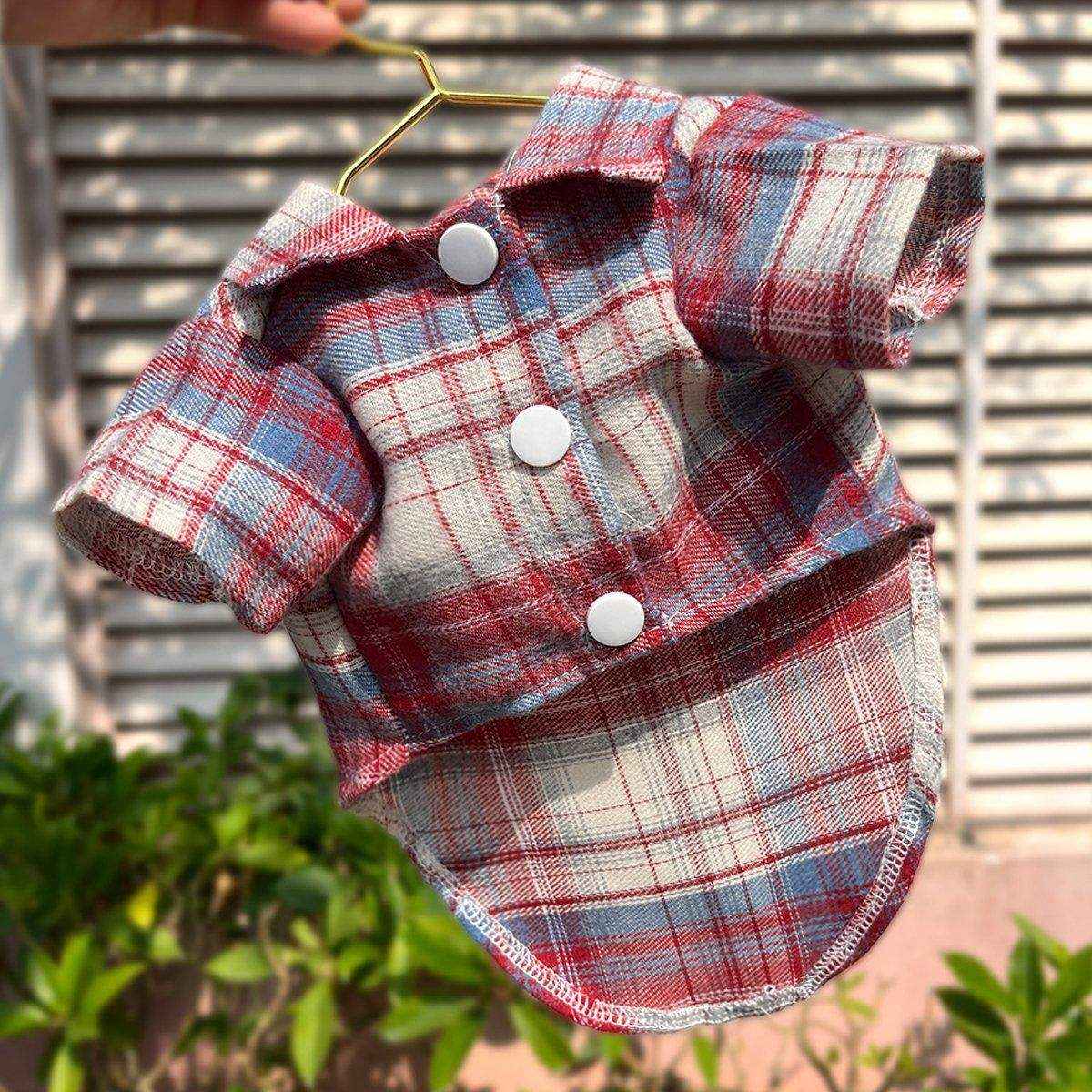 Medium And Large Dog Dog Cat Corgi Chai Dog Shirt Suit Dress