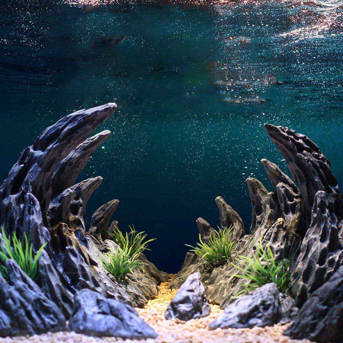 Dragon Stone Aquarium Rocks for Aquascape Resin Decorative Ornament