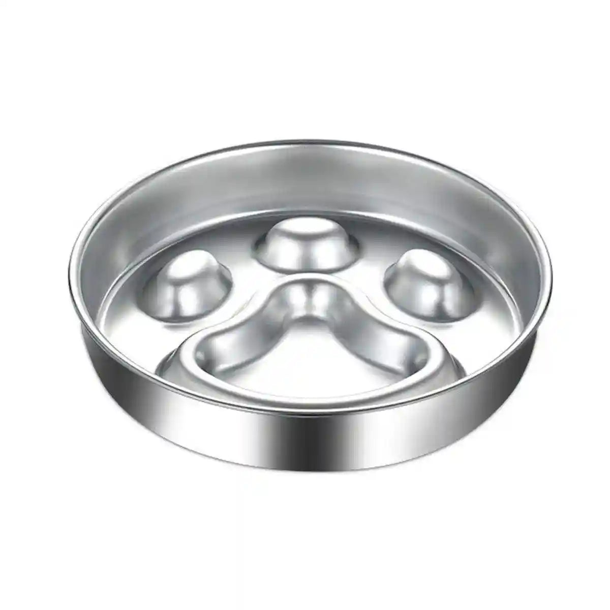 Durable Stainless Steel Slow Feeder Dog Bowl Anti-Bloat & Healthy Eating