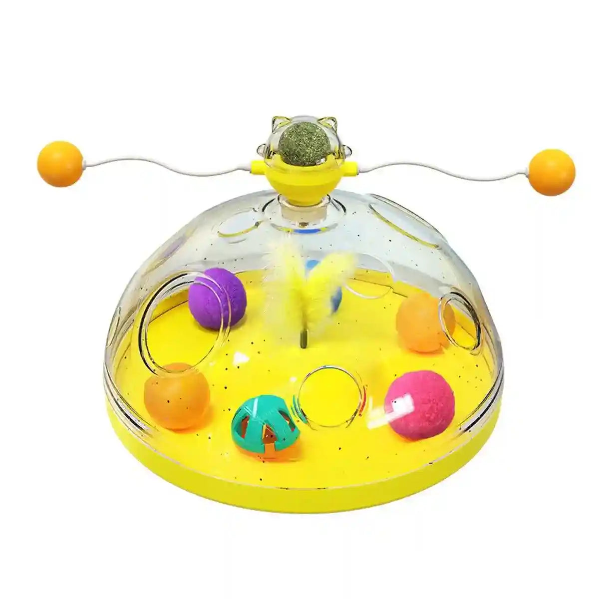 Interactive Windmill Catnip Toys for Indoor Cats Engaging & Fun Playtime