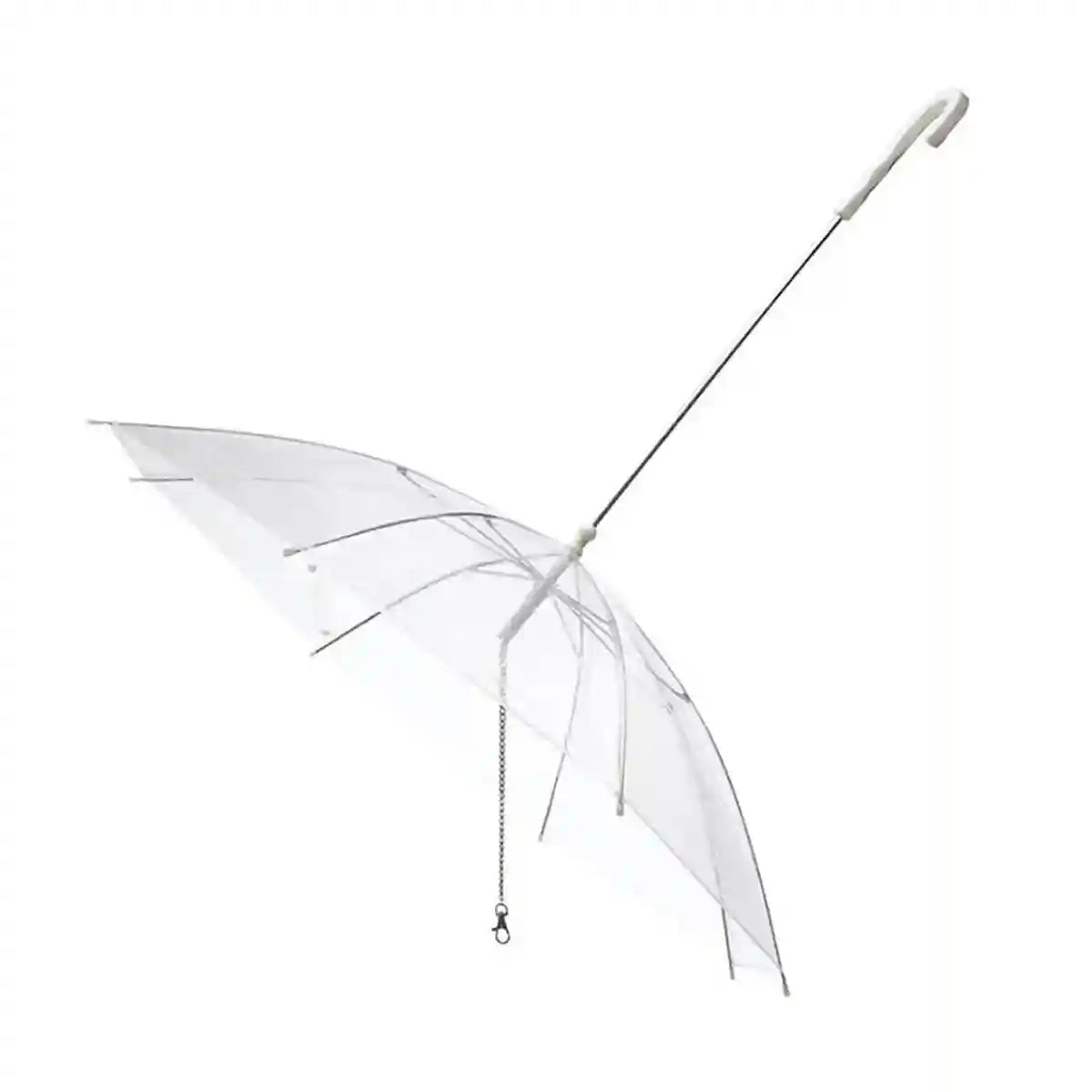 Pet Umbrella with Leash Attachment Keep Your Dog Dry in Style