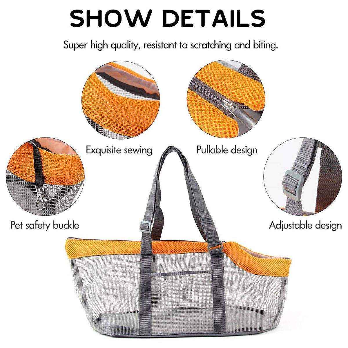 Pet Portable Mesh Bag
