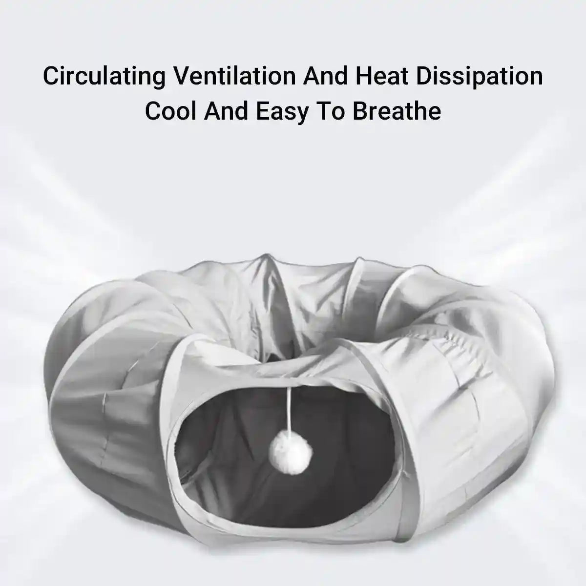 Breathable Cat Tunnel Toy