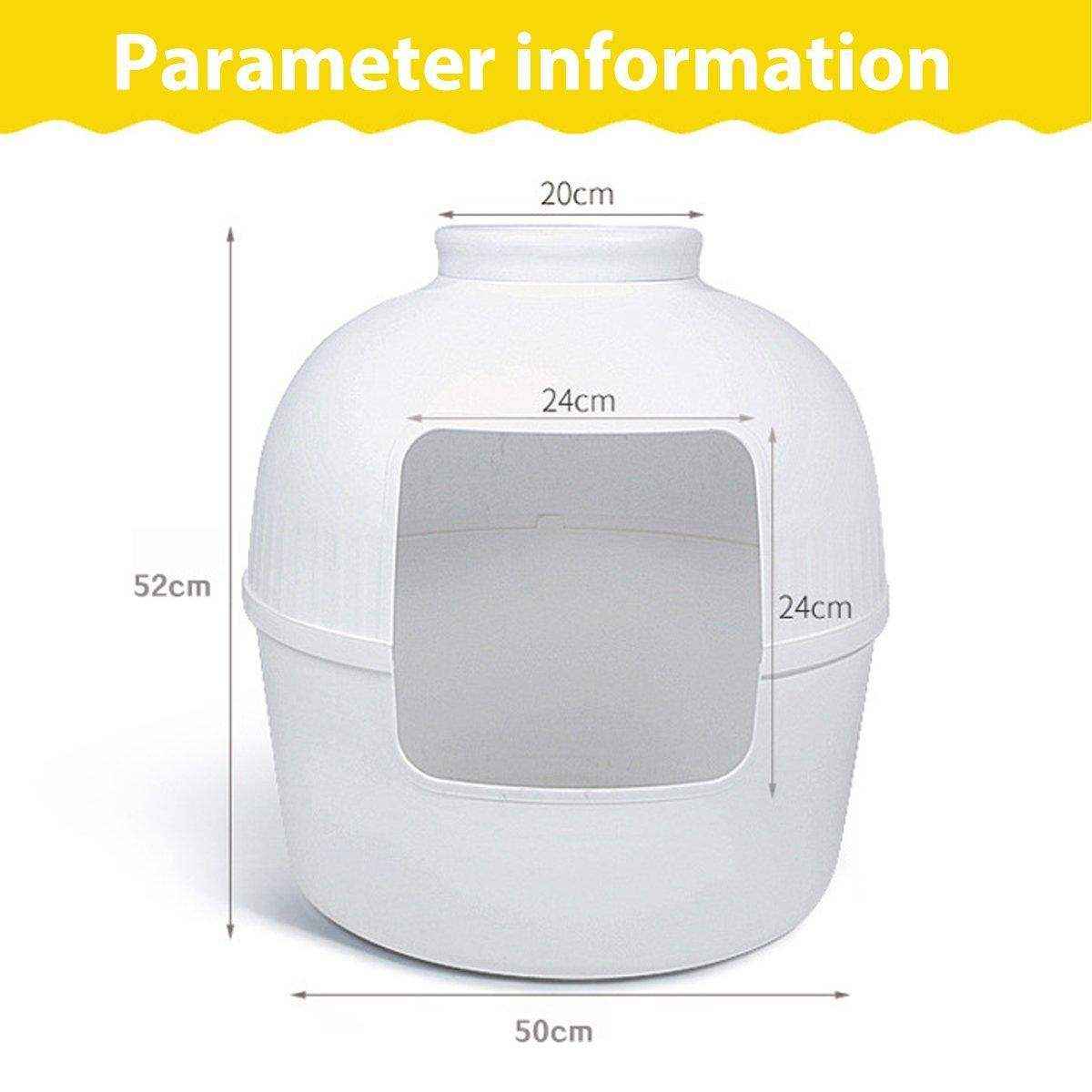 Hidden Litter Box and Pet Kennel for Cats and Small Dogs