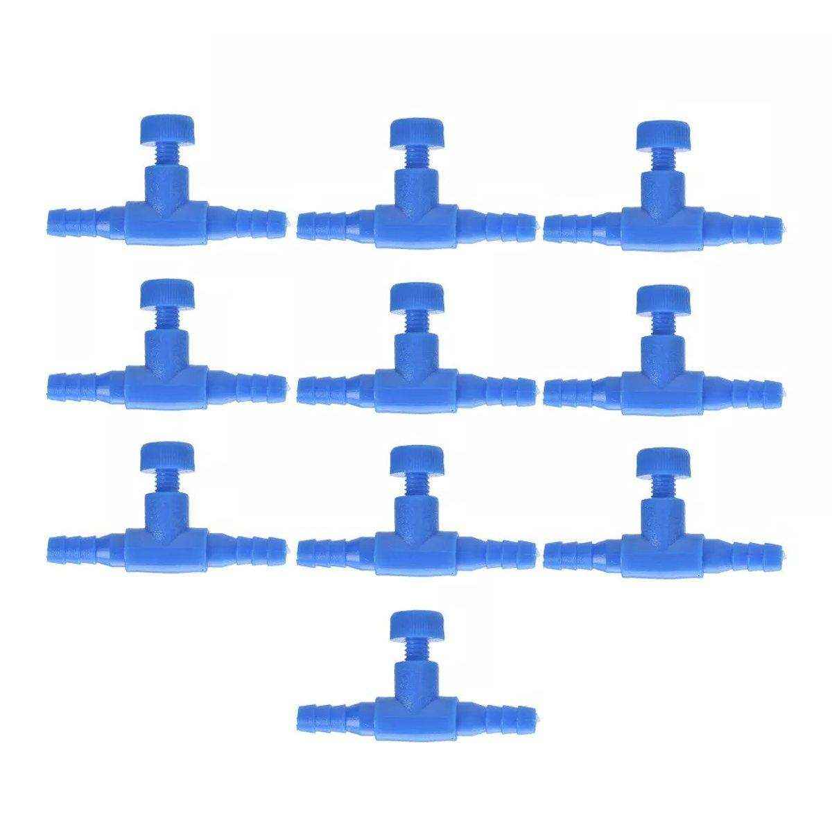 10-30pcs Aquarium Oxygen Pump Regulating Valve Fish Tank Air Control Accessories