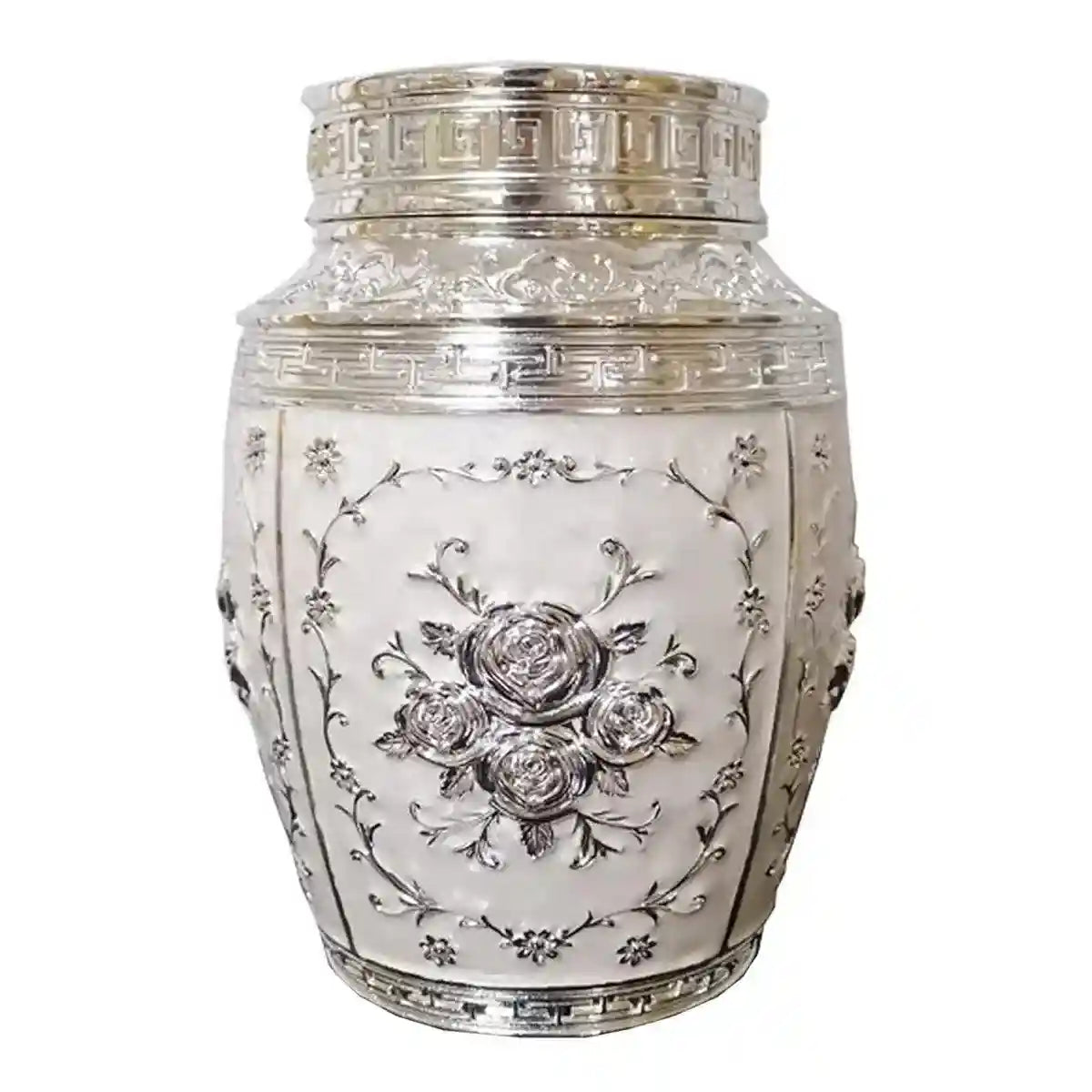 Elegant Sealed Memorial Urn Durable Alloy Keepsake Container
