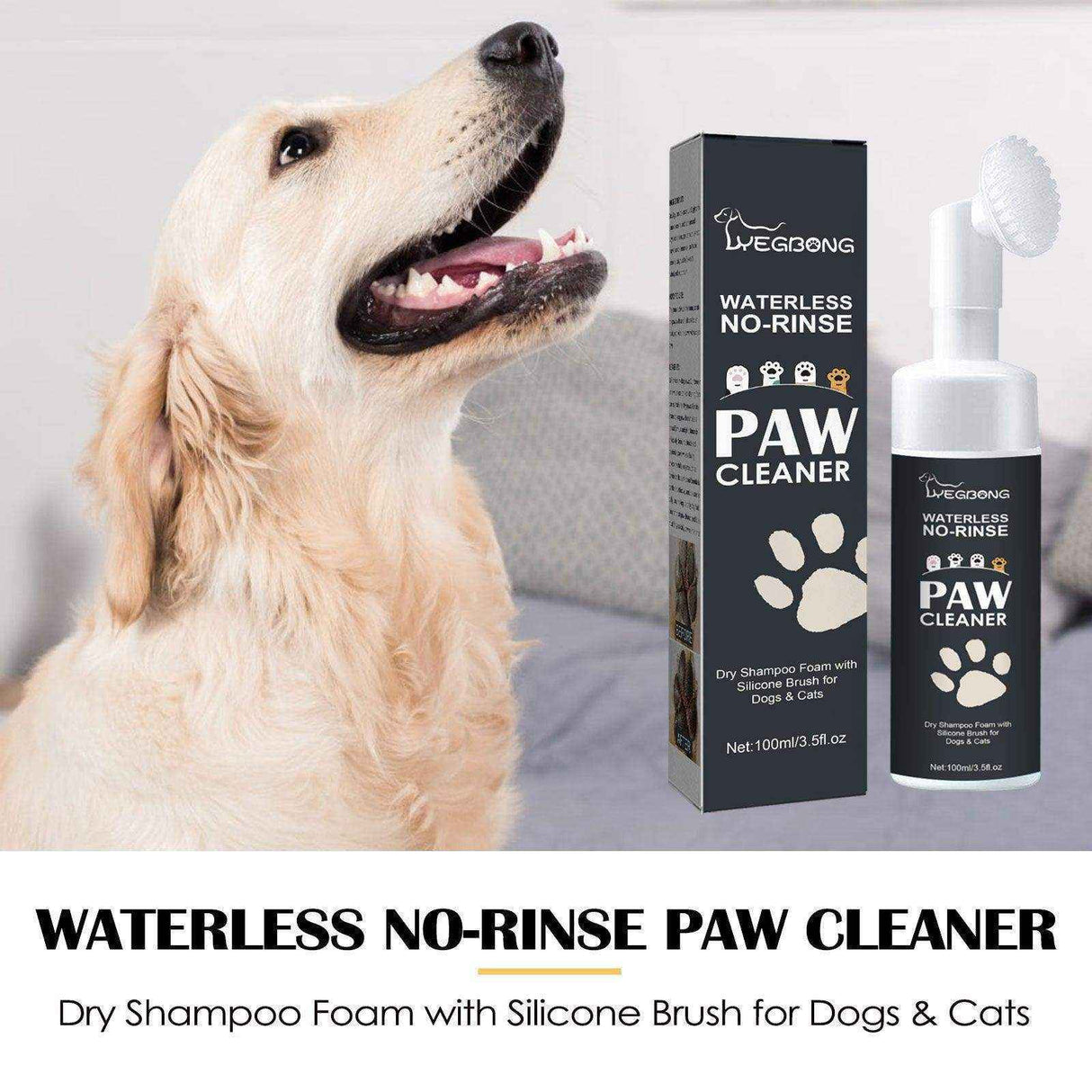 Pet Paw Cleaner Dog Cat Paw Deep Cleaning Foot Pad Care Agent