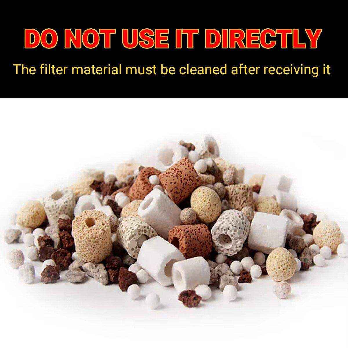 500g Fish Tank Water Filter Media Aquarium Filtration Material Sponge Pad