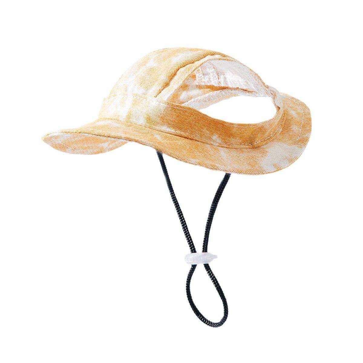 Pet Hat Cute Leaky Ears Anti-shedding Adjustable Fisherman Hat
