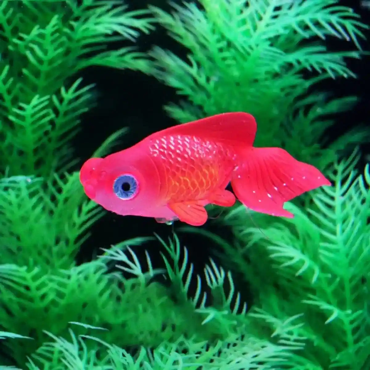 Artificial Aquarium Fish Decorations Silicone Betta Moving Floating Small Fish