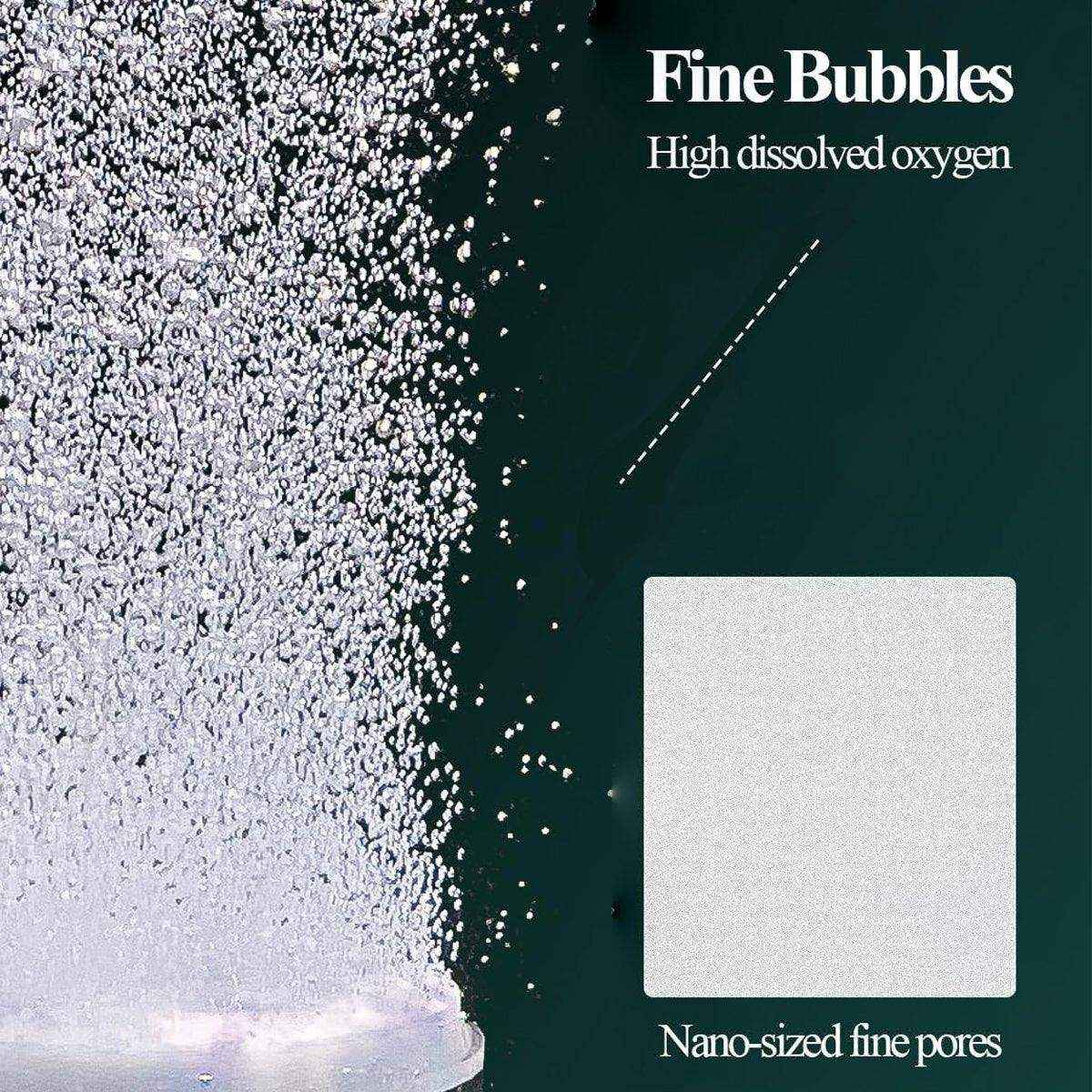 Bubble Stone Aerator Head for Aquarium Efficient Bubbler for Oxygenation