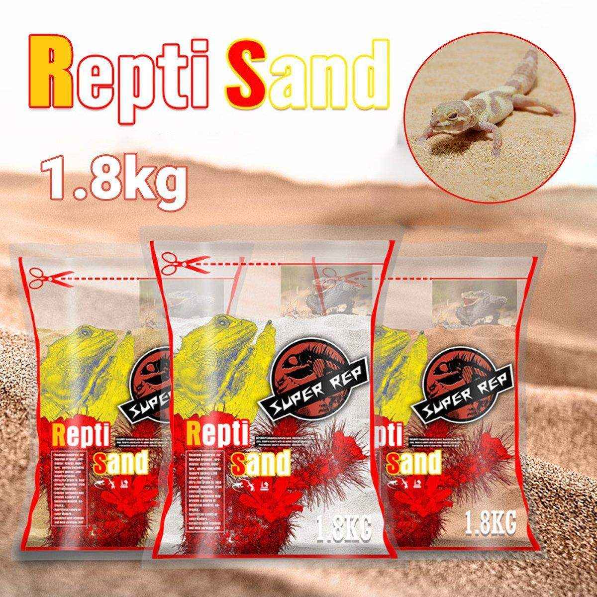 SuperRep Reptile Sand Climbing Sand Calcium Sand for Lizard Tortoise Hibernation