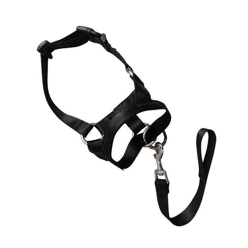 Adjustable Dog Muzzle Head Halter for Anti-Pull Training & Control